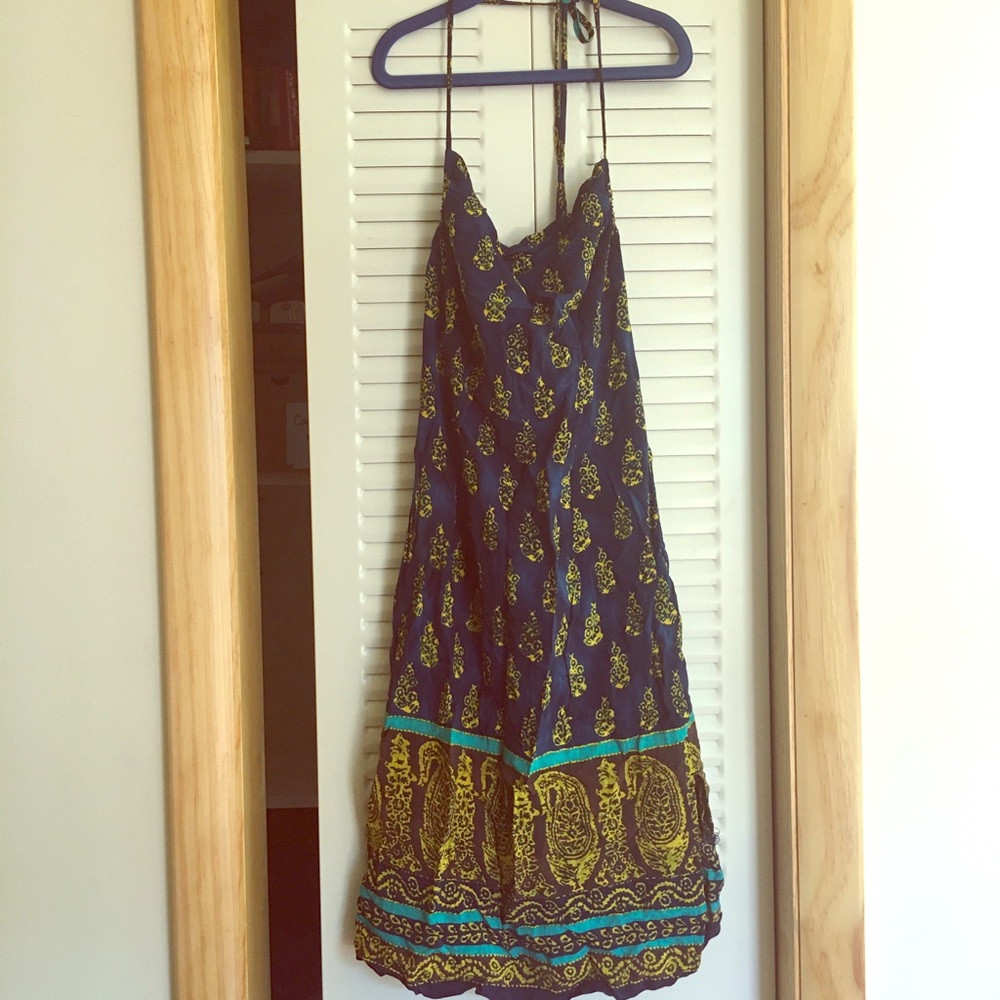 Summer Dress, Indian paisely print